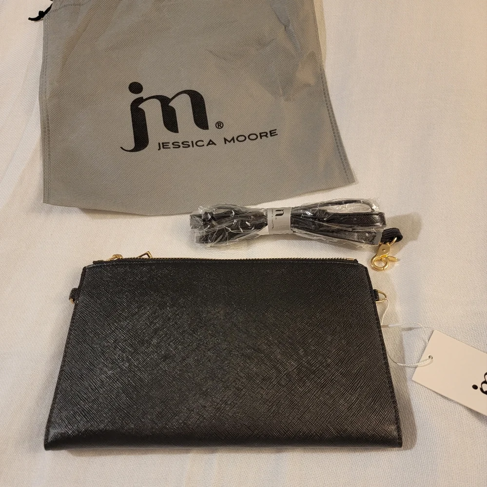 Jessica Moore‎ Lush Clutch, black